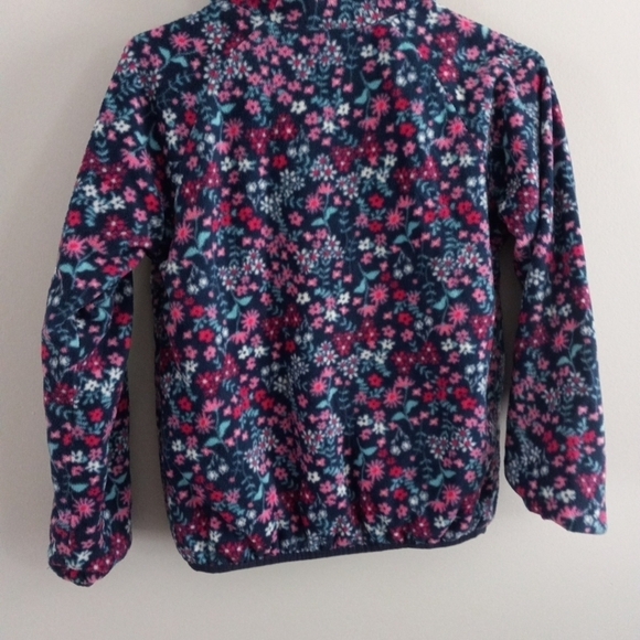 EDDIE BAUER HOODED REVERSIBLE PUFFY/FURRY FLEECE JACKET Youth size 10/12 - Picture 7 of 7